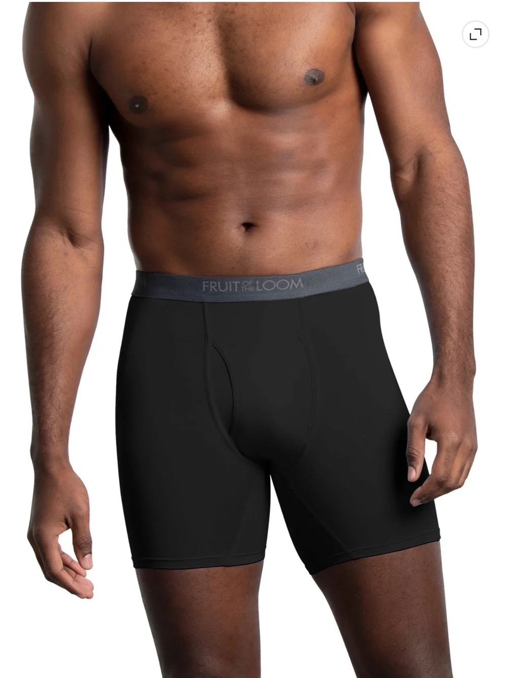 💜 Fruit of the Loom Men's Micro-Stretch Boxer Briefs, 6-Pack Size:small(28-30)